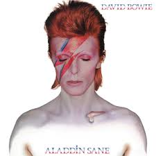 David Bowie's album Aladdin Sane released in 1973