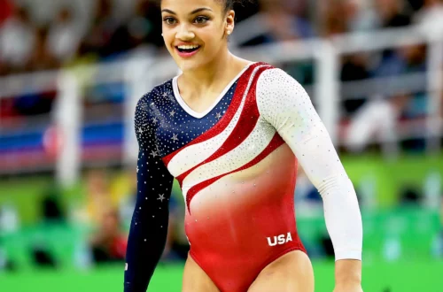 Laurie Hernandez during the 2016 Rio Olympic Games